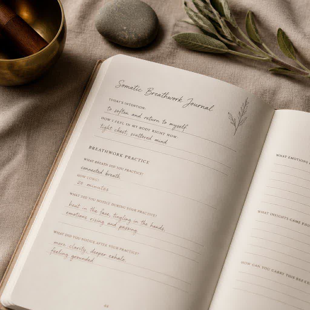 Somatic Healing and Breathwork Journal